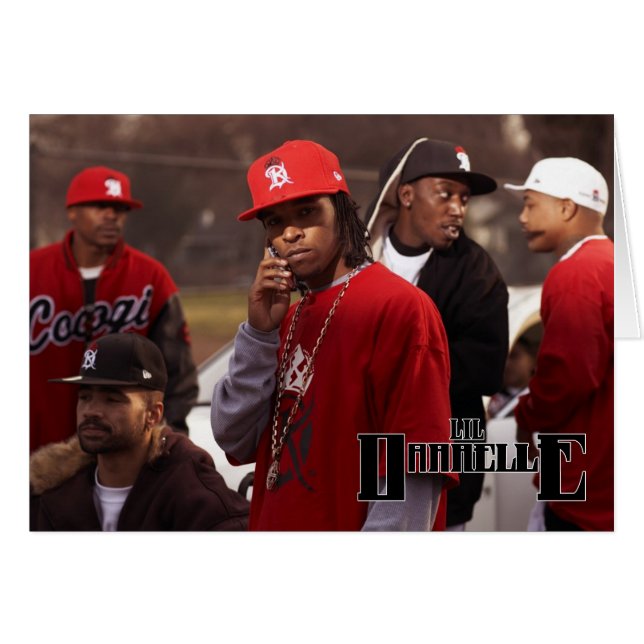 Lil Darrelle Card Hälsningskort (Framsidan Horizontal)