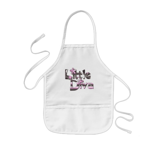 lil diva apron barnförkläde (Framsidan)
