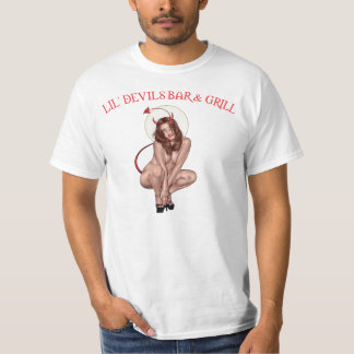 Lil djävularskjorta t-shirt