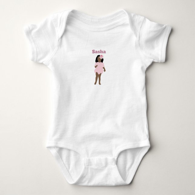 Lil doll T-Shirt Baby Bodykostym (Framsida)