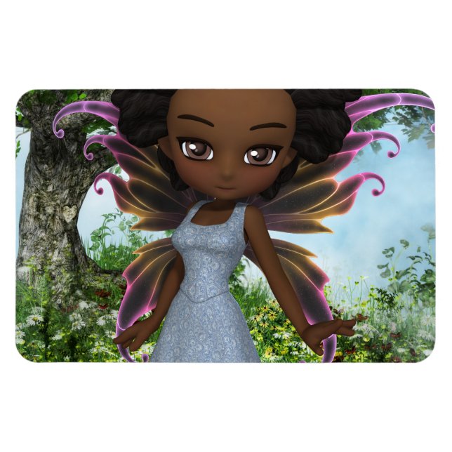 Lil Fairy Princess Large Magnet (Horisontell)