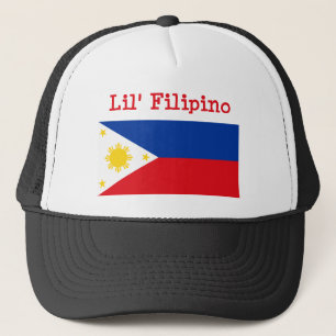 Lil filippinhatt truckerkeps