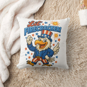 Lil’ Firecracker Freedom Classical Eagle Kudde