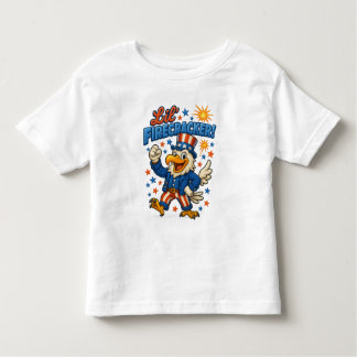 Lil’ Firecracker Freedom Classical Eagle T Shirt