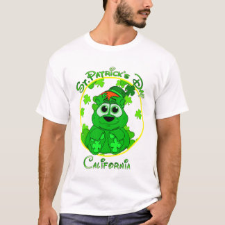 Lil för st patrick's dayKalifornien bedrift klöver T Shirt