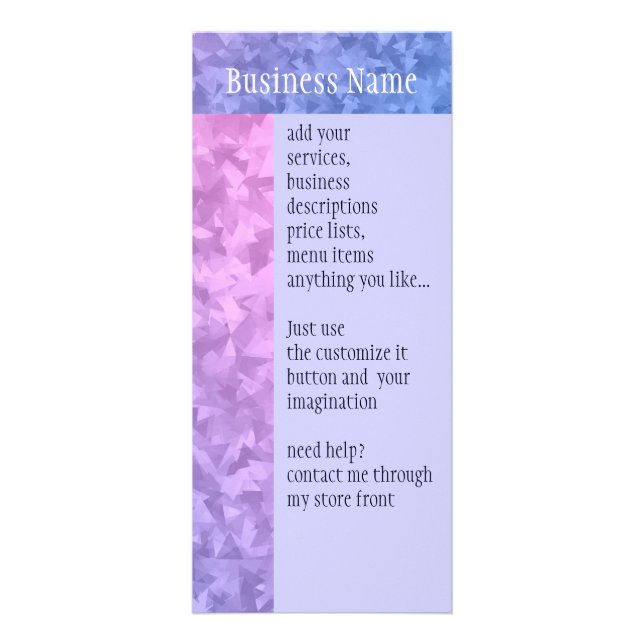 Lil Fröcken Claudia kuggekort Reklamkort (Framsidan)