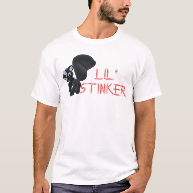 Lil illaluktande tee shirt (Framsida)