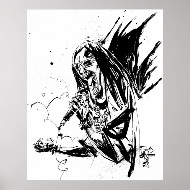 Lil Jon "Collaboration by Jim Mahfood and Lil Jon" Poster (Framsidan)