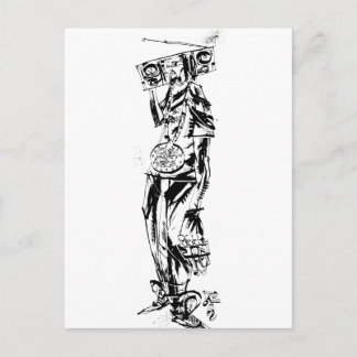 Lil Jon "Collaboration by Jim Mahfood and Lil Jon" Vykort