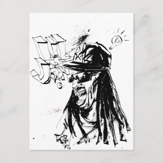 Lil Jon "Collaboration by Jim Mahfood and Lil Jon" Vykort