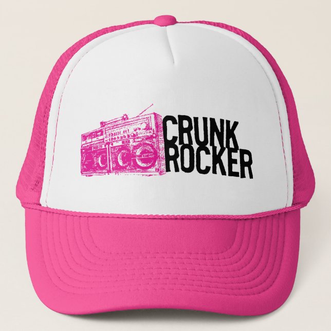 Lil Jon "Crunk Rocker Boombox Rosa" Keps (Framsida)