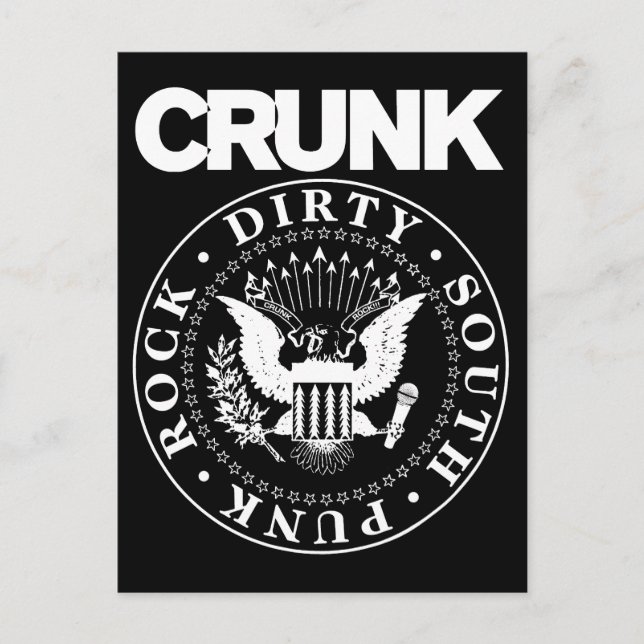 Lil Jon "Crunk Seal" Vykort (Framsida)