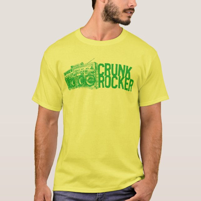 Lil Jon "Crunk vippaBoombox grönt ", T-shirt (Framsida)