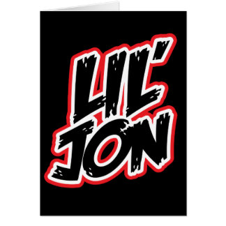 Lil Jon "grundläggande logotyp ", Hälsningskort