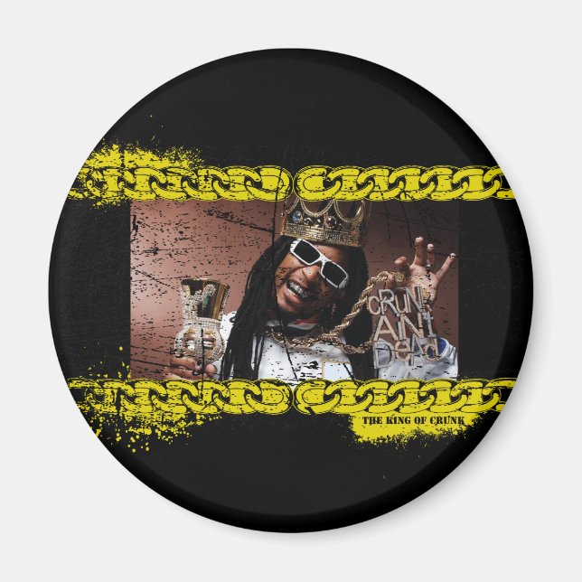 Lil Jon "Kung of Crunk" Magnet (Framsidan)