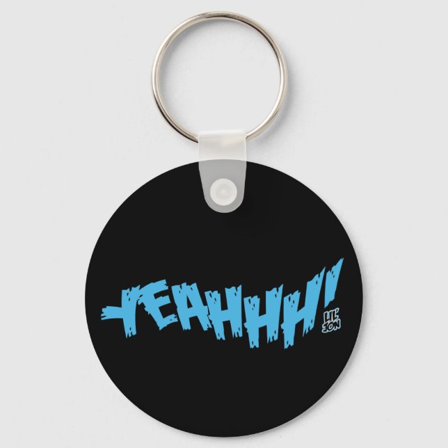 Lil Jon "Yeeah!" Blå Nyckelring (Framsida)