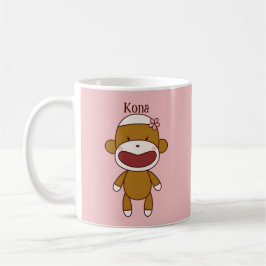 Lil & Kona the Sock Monkeys  Kaffemugg