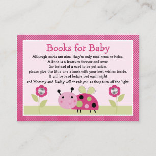"Lil Ladybug with dots" Bok Request Inserts Tilläggskort