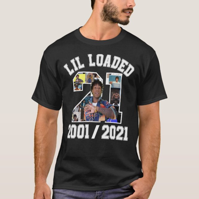Lil Loaded , Raper Lil Loaded Classic T-Shirt (Framsida)