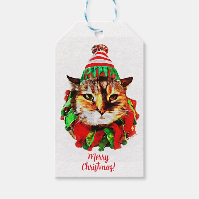 Lil Luvs Märkre under julen Presentetikett (Framsidan)