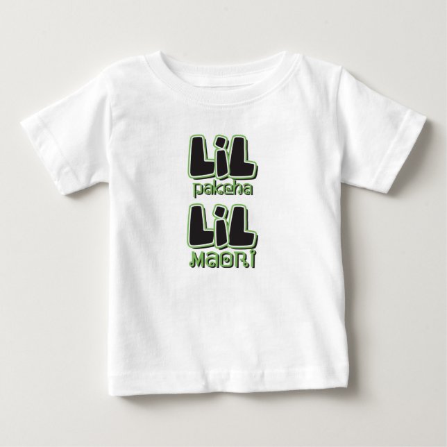 LIL Maori Pakeha LIL T-shirt (Framsida)