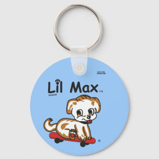 Lil Max Button Keychain Nyckelring