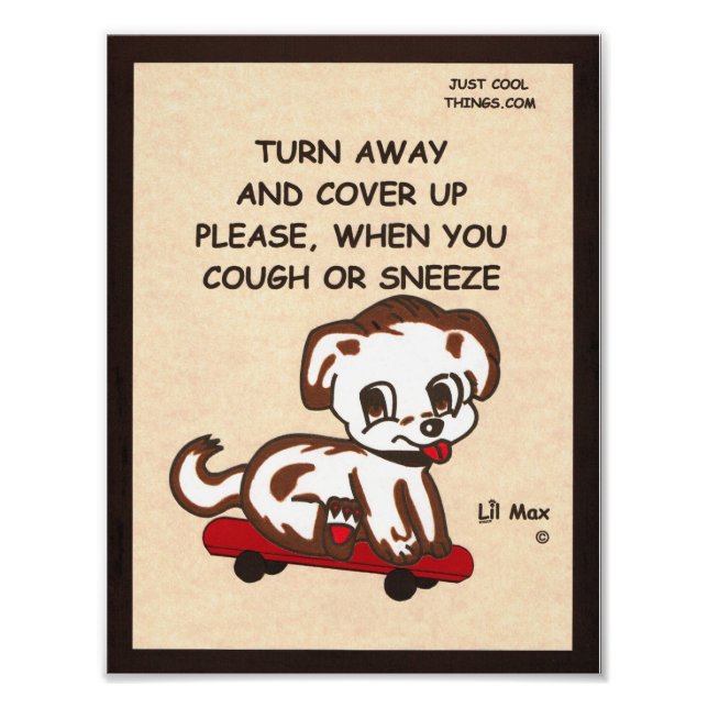 Lil Max Cover din hosta Poster (Framsidan)