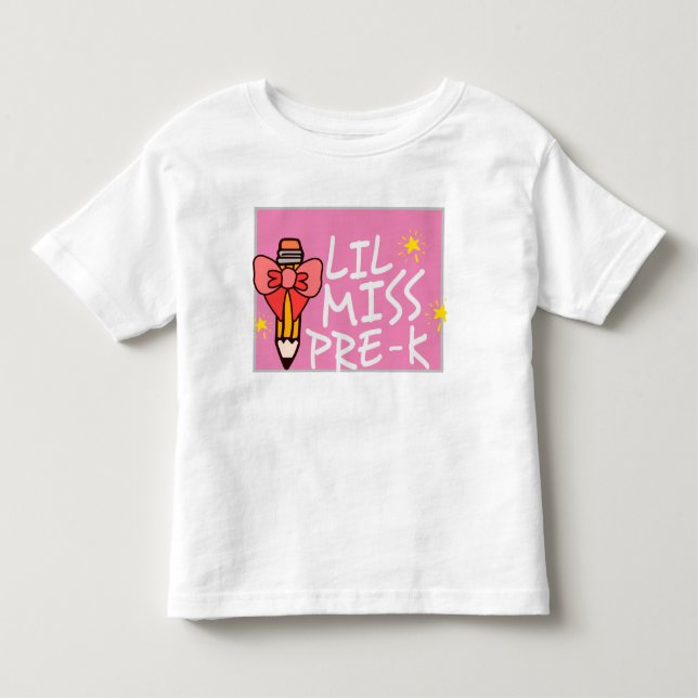 LIL Miss Förskola T Shirt (Framsida)