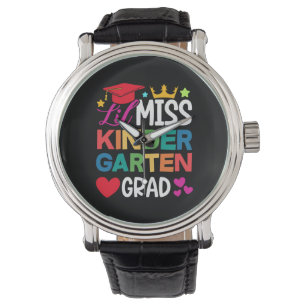 Lil Miss Kindergarten Grad Prek Studenten Armbandsur