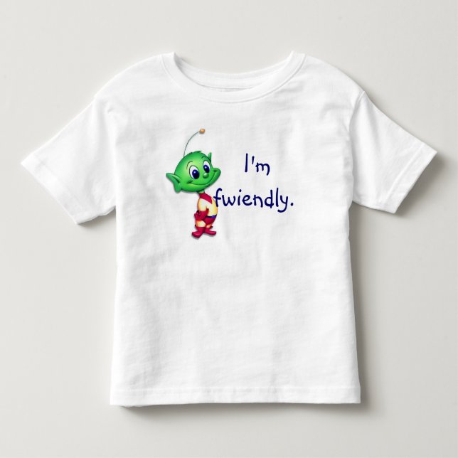 LIL MONSTA, jag är helskinnad... Tee Shirt (Framsida)