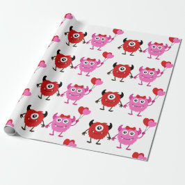 Lil Monsters Wrapping Papper Presentpapper