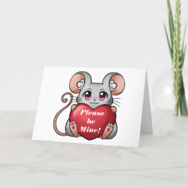 LIL MOUSE GRANDCHILD VALENTINE-KORT TACK KORT