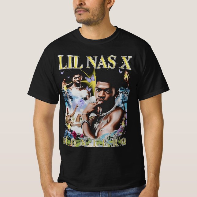 " Lil Nas X Classic" T Shirt (Framsida)