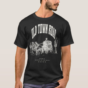 Lil Nas X Officiell Old Town Road Wagon Sweatshirt T Shirt