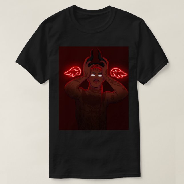 Lil Nas X ringer upp mig efter ditt namn T Shirt (Design framsida)