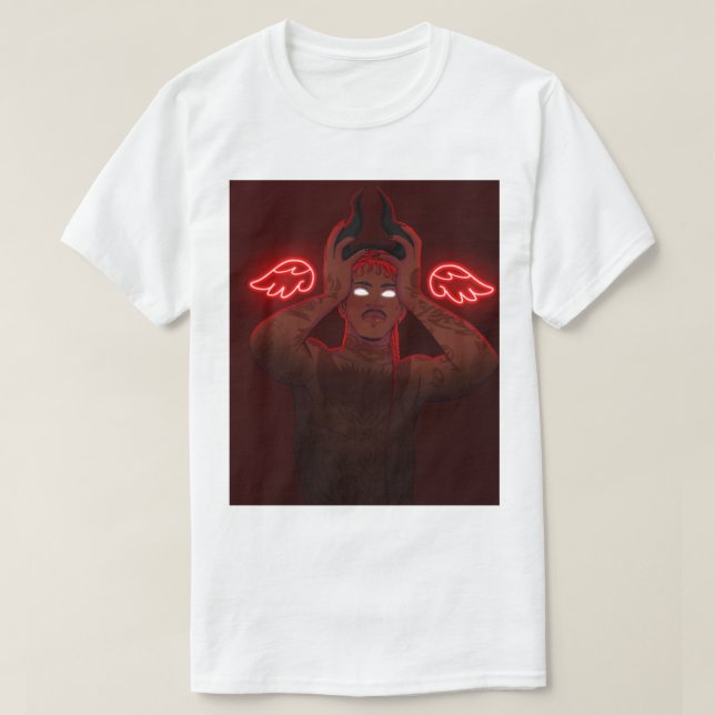 Lil Nas X ringer upp mig efter ditt namn T Shirt (Design framsida)