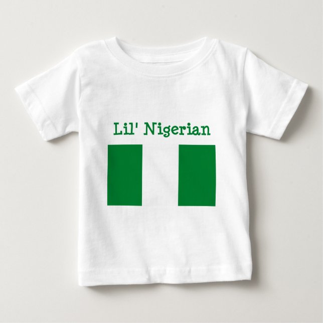 Lil nigeriansk T-tröja Tee Shirt (Framsida)