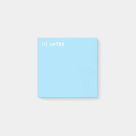 Lil Notes Himlar Blue Post it Notes Post-it Block