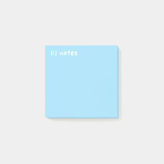 Lil Notes Himlar Blue Post it Notes Post-it Block