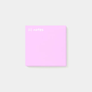 Lil Notes Rosa Notes Post-it Block