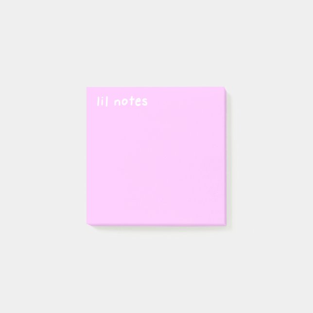 Lil Notes Rosa Notes Post-it Block (Framsida)