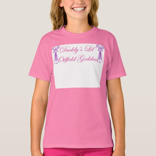 Lil Oilfield Goddess T Shirt (Framsida)