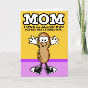 Lil Peanut Mors dag Card Kort