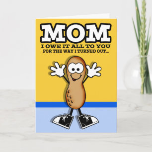 Lil Peanut Mors dag Card Kort