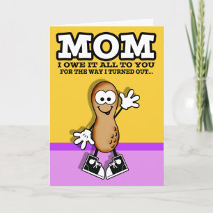 Lil Peanut Mors dag Card Kort