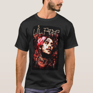 Lil Peep Blommigt Porträtt Essential T Shirt