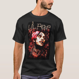Lil Peep Blommigt Porträtt Essential  T Shirt