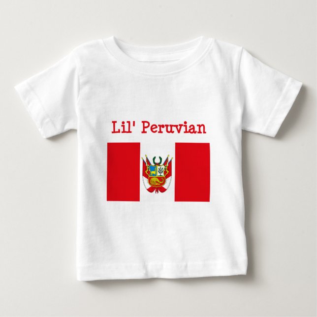Lil peruanT-tröja T Shirt (Framsida)