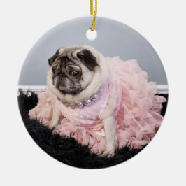 Lil Pickles Da Pug Finare Ornament