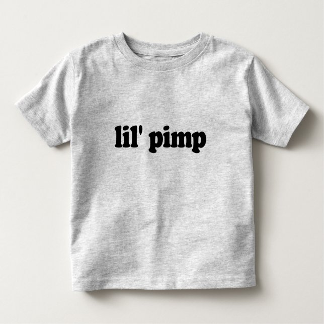 Lil pimp tee shirt (Framsida)